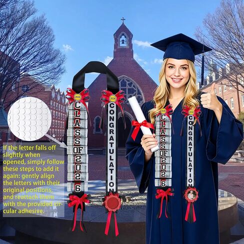 Graduation Money Lei Class of 2026 Double Ribbon Braided Lei Gift Handmade Graduation Cash Gifts for Congrats Graduates College Senior High School Gifts Party Supplies in Saudi Arabia