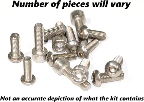 Complete Motorcycle Fairing Bolt Kit For Kawasaki Ninja ZX-10R 2004-2005 Body Screws, Fasteners, and Hardware in Saudi Arabia