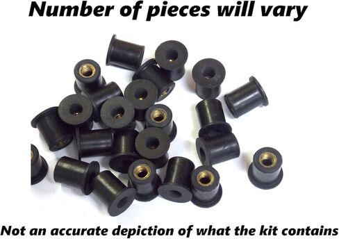 Complete Motorcycle Fairing Bolt Kit For Kawasaki Ninja ZX-10R 2004-2005 Body Screws, Fasteners, and Hardware in Saudi Arabia
