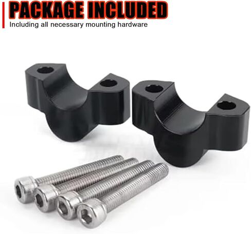 20MM Higher Handlebar Riser Mount Bracket CNC Raise Clamps Handle Bar Clamp Compatible with CFMOTO Ibex 450/Ibex 800 S/T/E 2023 2024 2025,CFMOTO Ibex 450 Accessories,CFMOTO Ibex 800 Accessories in Saudi Arabia
