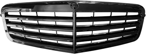 Front Grille Glossy Black Compatible with 2010-2013 Mercedes Benz W212 E Class E350 E550 E63 AMG Replacement for MB1200155 in Saudi Arabia