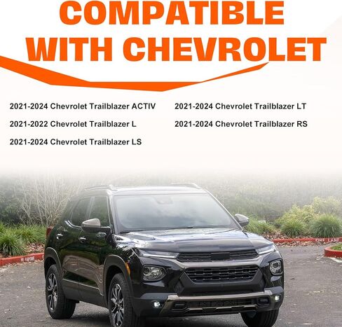 CarPartsDepot مصراع الشبكة الأمامية النشطة مع محرك متوافق مع 2021-2024 شيفروليه تريل بليزر GM1206136 60007022 in Kuwait