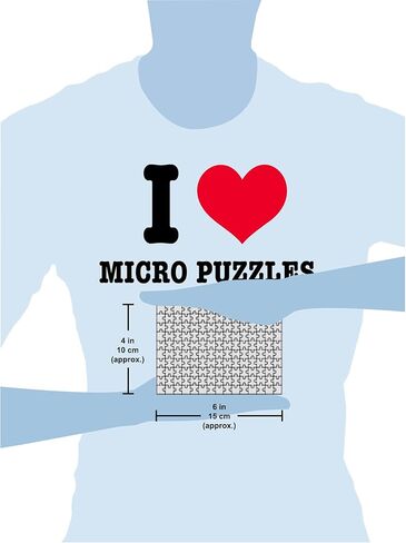 Micro Puzzles Loveable Cats Mini Jigsaw Puzzle for Adults – 150 Piece Small Pocket Puzzle 4x6 Inches, Cute Travel Puzzle, Unique Gift Idea – Made in USA in Kuwait