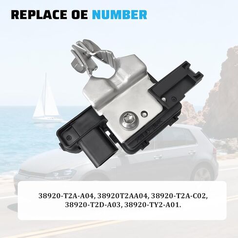 مستشعر طرفي لكابل بطارية السيارة، مستشعر تيار بطارية السيارة للخدمة الشاقة، OEM # 38920-T2A-A02 استبدال 38920-T2A-A0، متوافق مع Accord RLX in Kuwait