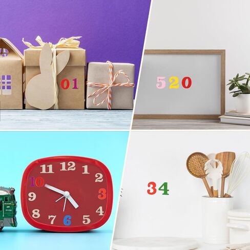 200 قطعة من الأرقام الخشبية الملونة، 0.6 بوصة 0-9 أرقام خشبية صغيرة مختلطة غير مكتملة، مجموعة أرقام تقويم الساعة الفارغة، رقم خشبي صغير متنوع عشوائي للحرف اليدوية اليدوية، الفرز، سجل القصاصات، ديكور المنزل in Kuwait