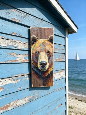 6-Pack Multifunctional Unfinished Wood Planks – 16.5" x 5.9" x 0.59" Carbonized Blank Wooden Boards Ideal for Homemade DIY Crafts Front Door Signs Wall Art Small Shelf Boards & Decor Projects in Saudi Arabia