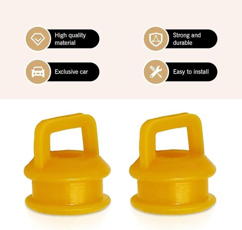 2 PCS Automatic Transmission Shift Linkage Cable Bushing Repair Kit, 0.31" Inner Diameter Rubber Sleeve, Replace OEM 15276979, Compatible with Chevy Silverado 1500 2500 3500 GMC in Kuwait