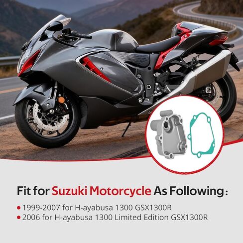 JAVIK Motorcycle Gear Shift Cover Gasket for Suzuki for H-ayabusa 1300 GSX1300R 1999-2007 O.E.M# 11383-24F00 in Kuwait