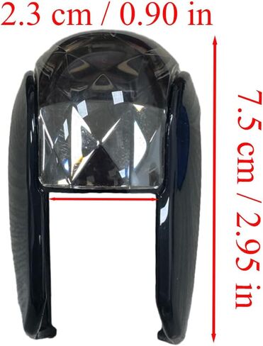 MACHSWON Crystal Shift Knob Cover, Car Gear Shift Knob Cover Trim, Compatible with Honda HR-V 2023-2025, Compatible with Honda Accord 2018-2025, 1 pc in Kuwait