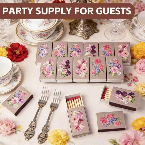 Hokoad 60 Pcs Blank Match Boxes Diy Blank Matchbooks Bulk, White Match Boxes Holder Storage Containers with Striker for Bridal Wedding Party Favors, 2.3 x 1.4 x 0.6 In, No Matches in Saudi Arabia