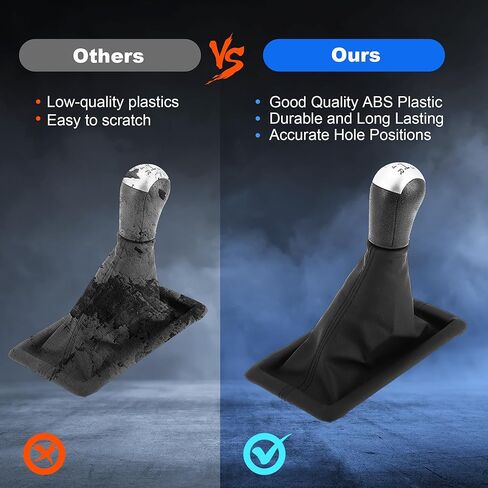 5 Speed Manual Transmission 5MT Gear Shift Shifter Knob for Ford for Mustang Base GT 2005 2006 2007 2008 2009 with Shifter Dust Boot No.8R3Z7277AA/5R3Z7213BAA in Saudi Arabia