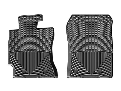 سجادات أرضية WeatherTech مناسبة لجميع الأحوال الجوية لسيارة Toyota 86، FR-S، BRZ - الصف الأول (W375)، أسود in Kuwait