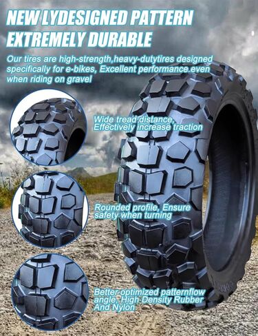 120/70-12 Tire for Scooter/Moped Front Rear for Daily Commuting on Various Roads 4 P.R 225 kPa MAX Load 430 LBS 59J 120/70/12 Tubeless Anti-Slip Tyre, Wear-Resistant Knobby Tire in Saudi Arabia