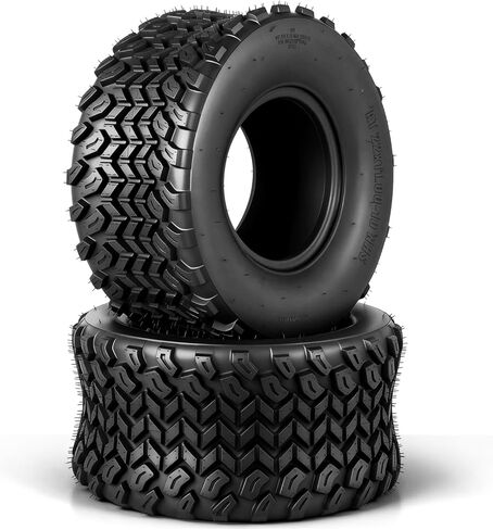 مجموعة إطارات 22x11-10 ATV/UTV مكونة من 2، إطارات 6PR 22x11x10 لجميع التضاريس، بدون أنابيب شديدة التحمل، مداس غير اتجاهي للطين والممر والرمل in Kuwait