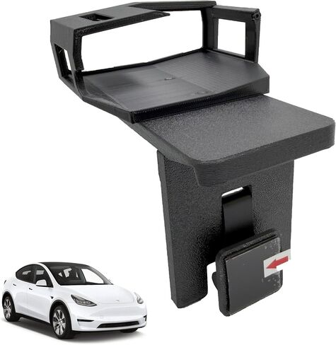 Radar Holder for Uniden R8/R8W Compatible with Tesla Vehicles - Black (V5 Platform) in Saudi Arabia