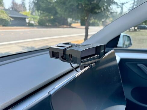Radar Holder for Uniden R8/R8W Compatible with Tesla Vehicles - Black (V5 Platform) in Saudi Arabia