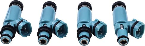 4 قطعة 195500-3920 حاقن الوقود فوهة رذاذ الوقود متوافق مع سوبارو امبريزا WRX 2.0L I4 2002-2005 16611-AA521 FJ857 in Kuwait
