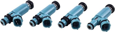 4 قطعة 195500-3920 حاقن الوقود فوهة رذاذ الوقود متوافق مع سوبارو امبريزا WRX 2.0L I4 2002-2005 16611-AA521 FJ857 in Kuwait