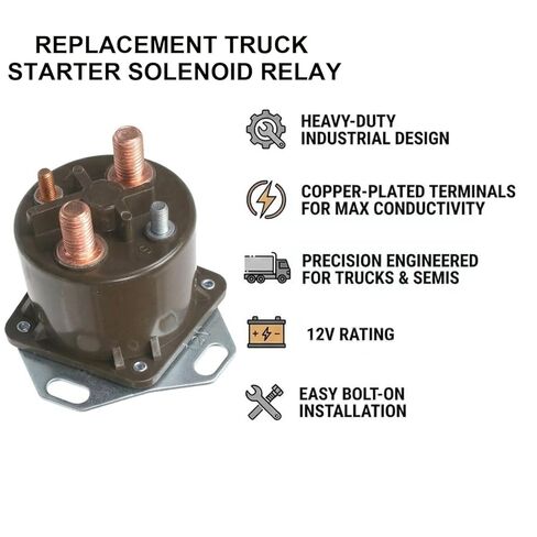 F3914 Professional Starter Solenoid Fits Select 1982-2001 Ford, Lincoln, Mercury Models in Saudi Arabia