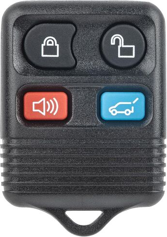 استبدال Vurkcy Key Fob لـ 2000-2010 Ford Expedition Navigator/02-10 Explorer Mountaineer/ 03-05 Aviator Car بدون مفتاح للتحكم عن بعد، CWTWB1U322، 4-Btn in Kuwait