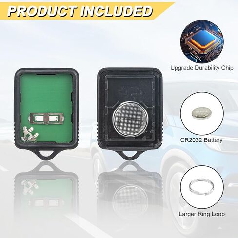 استبدال Vurkcy Key Fob لـ 2000-2010 Ford Expedition Navigator/02-10 Explorer Mountaineer/ 03-05 Aviator Car بدون مفتاح للتحكم عن بعد، CWTWB1U322، 4-Btn in Kuwait
