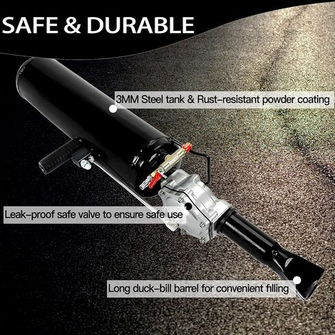 Taelakeni 12L Tire Bead Seater Air Bead Blaster Tool Trigger Seating Inflator for Cars ATV, Black in Kuwait