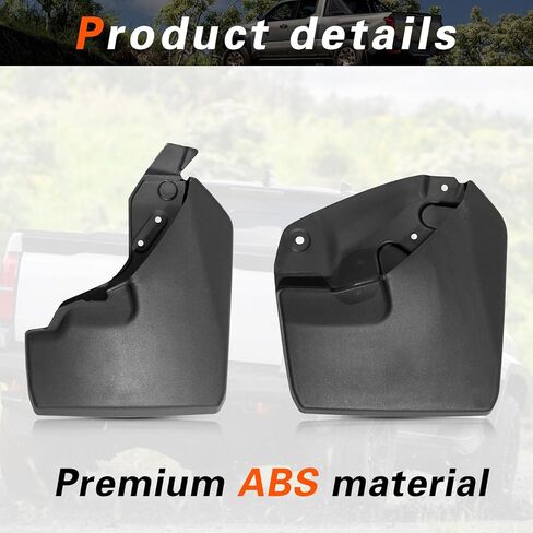 4PCS Mud Flaps Compatible with 2024 2025 Toyota Tacoma TRD Pro or Trailhunter Mudguard Kit Mud Guards Splash Guards PK389-35R00-P1 in Saudi Arabia