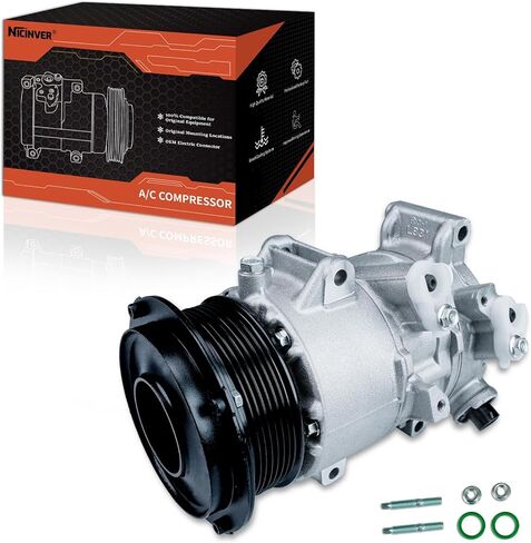Air Conditioning Compressor with Clutch for 2006 2007 2008 2009 T-oyota Camry 2.4L RAV4 CO 11178JC 8831006240 8831042270 in Saudi Arabia