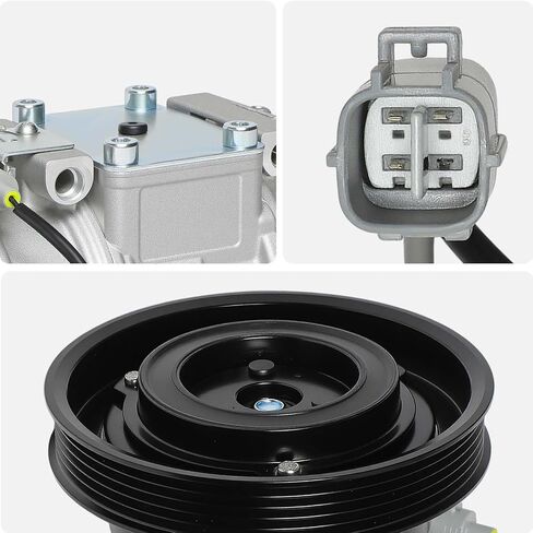 ضاغط مكيف هواء AISIN AFTERMARKET ACCT-00116 - متوافق مع Toyota Camry 1986-2001 2.0L 2.2L، Celica 1988-1991 & 1993-1999 2.0L 2.2L، Solara 1999-2001 2.2L in Kuwait