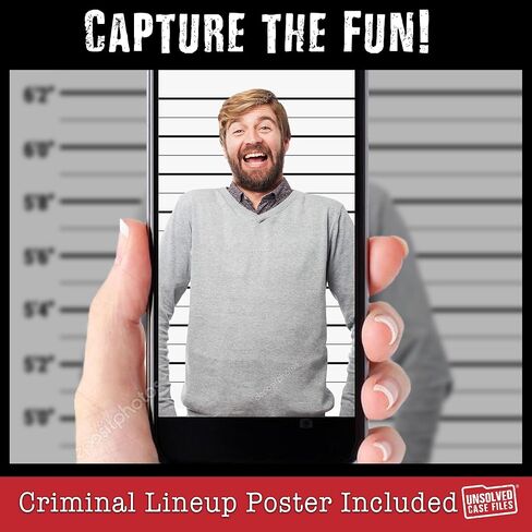 CRIMINAL CONFESSIONS Party Game - The Adult Card Game Where You Interrogate Friends to Uncover Surprising Stories of Petty Crime. Fun for Parties or Game Night - From the Makers of Unsolved Case Files in Saudi Arabia