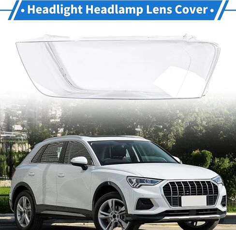 Headlight Lens Cover Headlight Headlamp Lense Clear Lens Cover for Audi Q3 2012-2015 Clear Pc 1 Pc Front Left Car in Kuwait