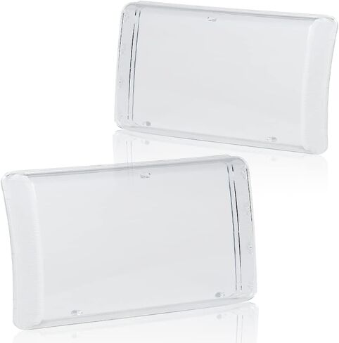 غطاء عدسة المصابيح الأمامية CNNELL متوافق مع Dodge RAM 1500 2500 3500 1994-2002 عدسة شفافة 55076749AD 55076748AD 55076749AO 55076748AO in Kuwait