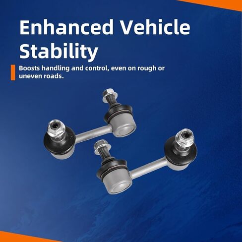 ذراع التحكم السفلي الأمامي مع مجموعة تعليق قضيب ربط الكرة Sway Bar متوافق مع Honda Civic 2006-2011 1.8L [استبدال #K620382، K620383، K500069، K500070، K80769، K80768، K750125، K750126] in Kuwait