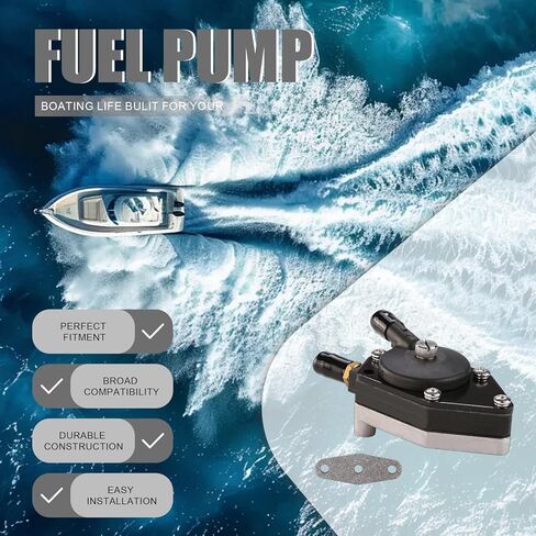 New Fuel Pump for Johnson Evinrude Outboard 20-140HP Engines 0438556 438556 0398387 398387 0432451 Replacement Parts in Saudi Arabia