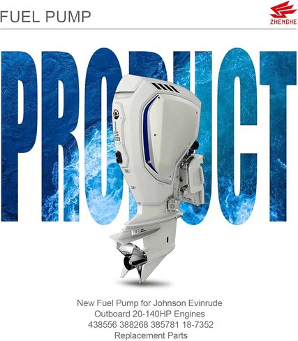 New Fuel Pump for Johnson Evinrude Outboard 20-140HP Engines 0438556 438556 0398387 398387 0432451 Replacement Parts in Saudi Arabia