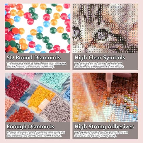Aicomeon Cat 5D Diamond Painting Kits for Adults - Full Round Drill DIY Diamond Art for Beginners, Home Wall Decor & Craft Gift 12x12 Inch in Saudi Arabia