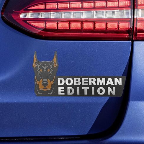 YoRise 3D Dog Edition Car Badges, Acrylic Laser Cutting Automotive Bumper Emblems, Funny Cute Animal Vehicle Exterior Decoration Sticker Decal for RV, SUV, Boat, Truck (Labrador) in Saudi Arabia