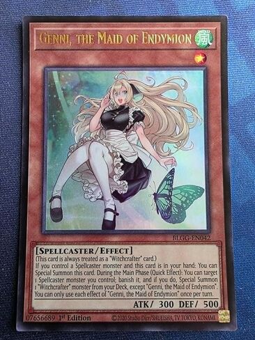 Genni, the Maid of Endymion - Battles of Legend: Glorious Gallery - BLGG-EN042 - Ultra Rare - 1st Edition in Kuwait