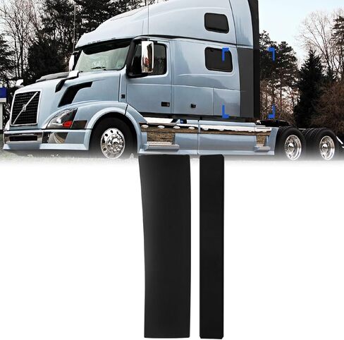 Cab Cabin Lower Sleeper Fairing for Volvo VNL 1997-2017, Large Left Driver Side, Includes Brackets in Saudi Arabia