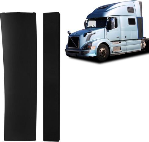 Cab Cabin Lower Sleeper Fairing for Volvo VNL 1997-2017, Large Left Driver Side, Includes Brackets in Saudi Arabia