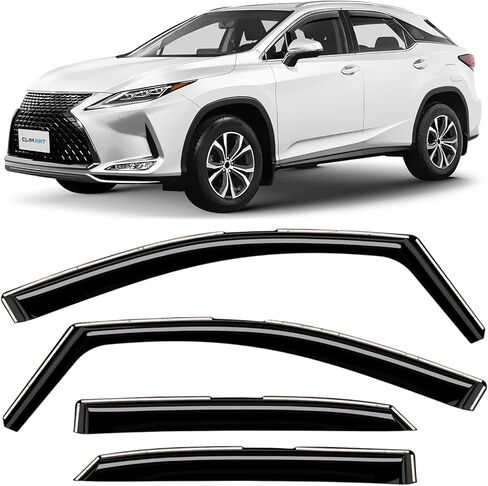 CLIM ART in-Channel Incredibly Durable Rain Guards for Kia Sportage 2023-2026, Original Window Deflectors, Vent Window Visors, Vent Deflector, 4 pcs. - 623043 in Kuwait