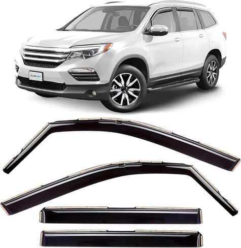 CLIM ART in-Channel Incredibly Durable Rain Guards for Kia Sportage 2023-2026, Original Window Deflectors, Vent Window Visors, Vent Deflector, 4 pcs. - 623043 in Saudi Arabia