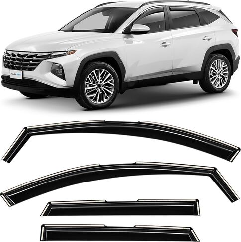 CLIM ART in-Channel Incredibly Durable Rain Guards for Kia Sportage 2023-2026, Original Window Deflectors, Vent Window Visors, Vent Deflector, 4 pcs. - 623043 in Saudi Arabia