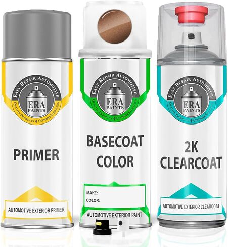 ERA Paints 8287/EBB/EBE - Hazel Brown Metallic for SMART Exact Match Automotive Touch Up Paint Spray - Pro Kit in Kuwait
