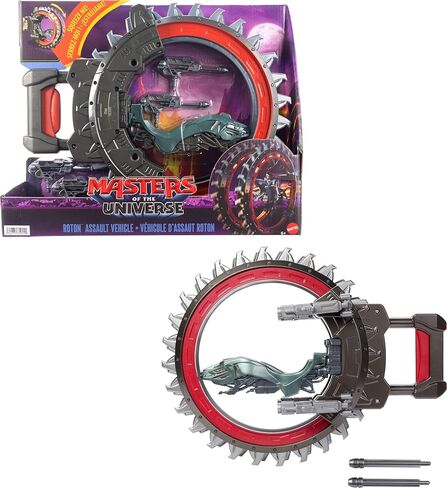 Masters of the Universe 2026 Movie Roton Vehicle 5.5 Inch Scale, 2 Rotating Blades & Blasters with 4 Projectiles, Fits Origins Figures in Kuwait