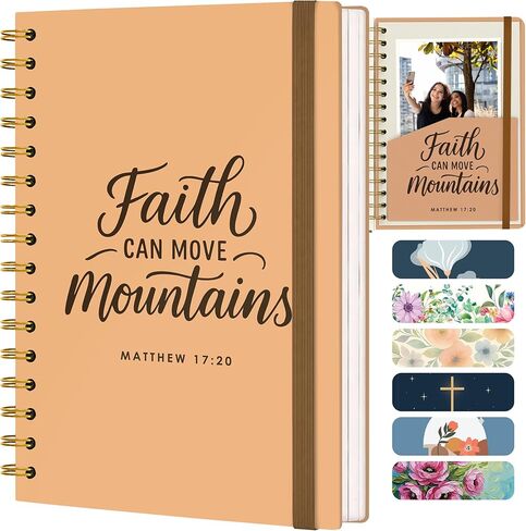 Blank 140 Page Christian Journals for Women – Multiple Designs – Hardcover with Scripture – Spiral Christian Notebook – Inspirational Writing Notebook for Bible Study and Prayer – Seek the Lord (1 Chronicles 16:11) in Saudi Arabia