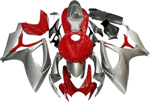 ABS Injection Full Fairing Kit Fit for Suzuki 2006 2007 GSXR600 GSXR750 K6 06 07 GSXR 600 GSXR 750 GSX-R600 GSX-R750 Sportbike Motorcycle Plastic Bodywork Body Frame Cowling Set - Blue White in Saudi Arabia