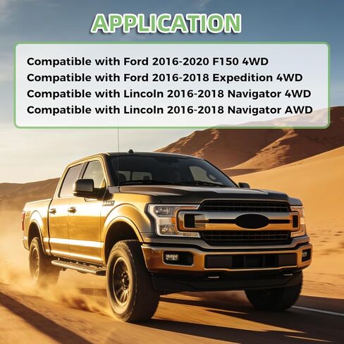 4x4 4WD Locking Hub Actuator 2016-2020 Compatible with Ford F150 Expedition Lincoln Mark LT Navigator Replace HL1Z-3C247-A GL1Z-3C247-A (2 PCS) in Saudi Arabia