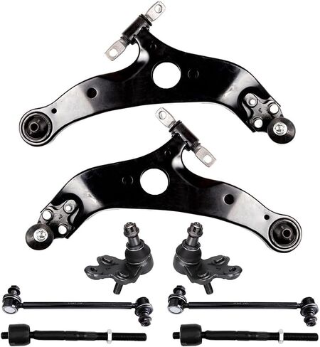 8X Complete Control Arm Ball Joint Tie Rod Sway Bar Kit for Toyota for Sienna 2004-2010 in Saudi Arabia