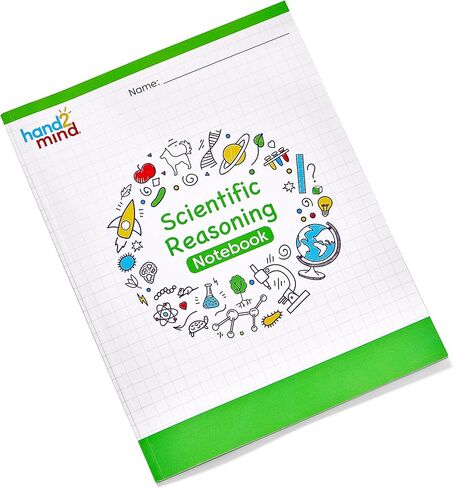 hand2mind Scientific Reasoning Notebook, Grades K–2, Elementary Classroom Must Haves, Science Teacher Supplies, STEM Lab Notebooks for Kids (Set of 10) in Kuwait